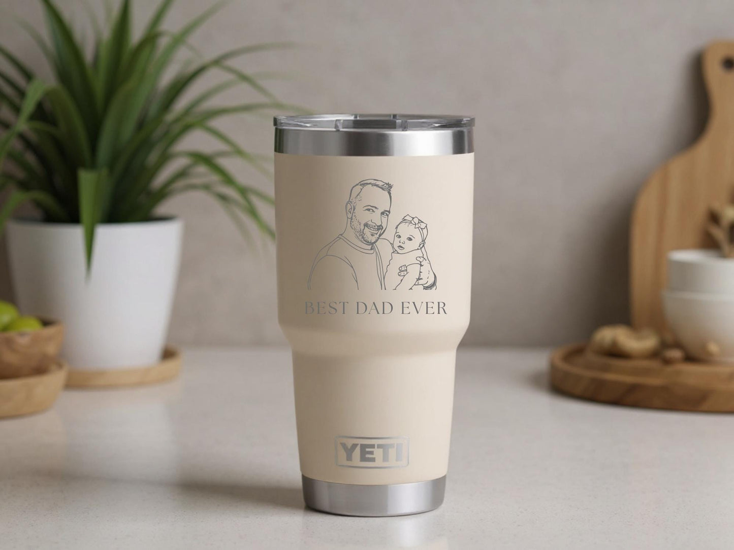 Custom Tumbler from Photo – Engraved on YETI Tumbler