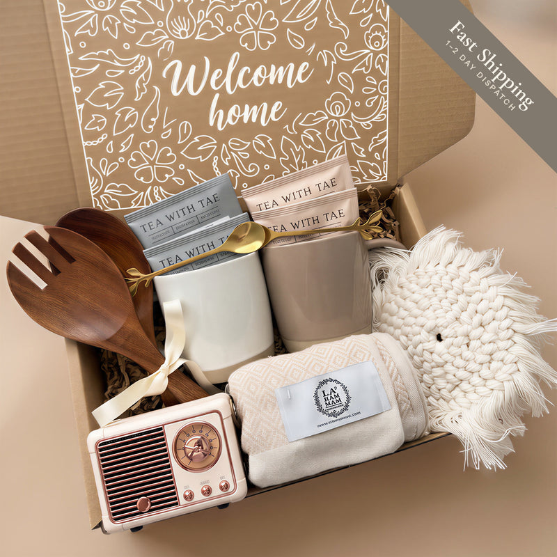 New Home Housewarming Gift Box — Cozy Deluxe