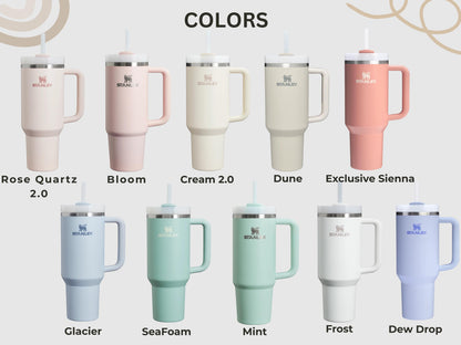 Customized Pet Tumbler - Engraved on Stanley