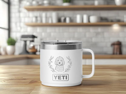 Custom Pet Tumbler – Engraved on Yeti Mug