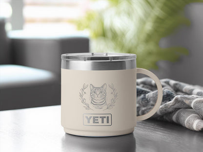 Custom Pet Tumbler – Engraved on Yeti Mug