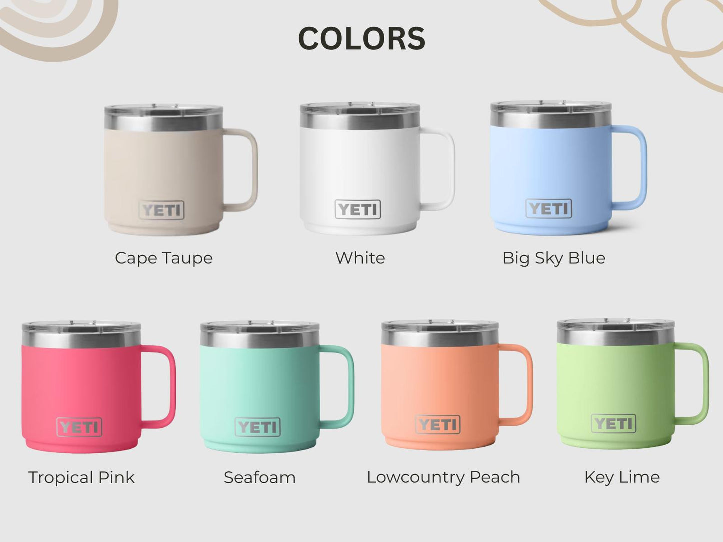 Custom Pet Tumbler – Engraved on Yeti Mug