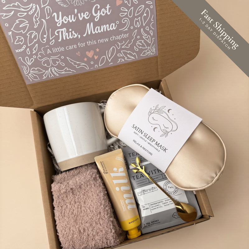 Postpartum Care Package for New Mom — Cozy
