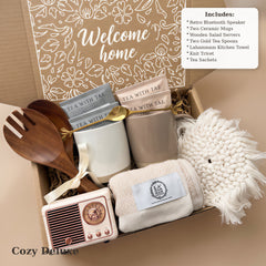 New Home Housewarming Gift Box — Cozy Deluxe