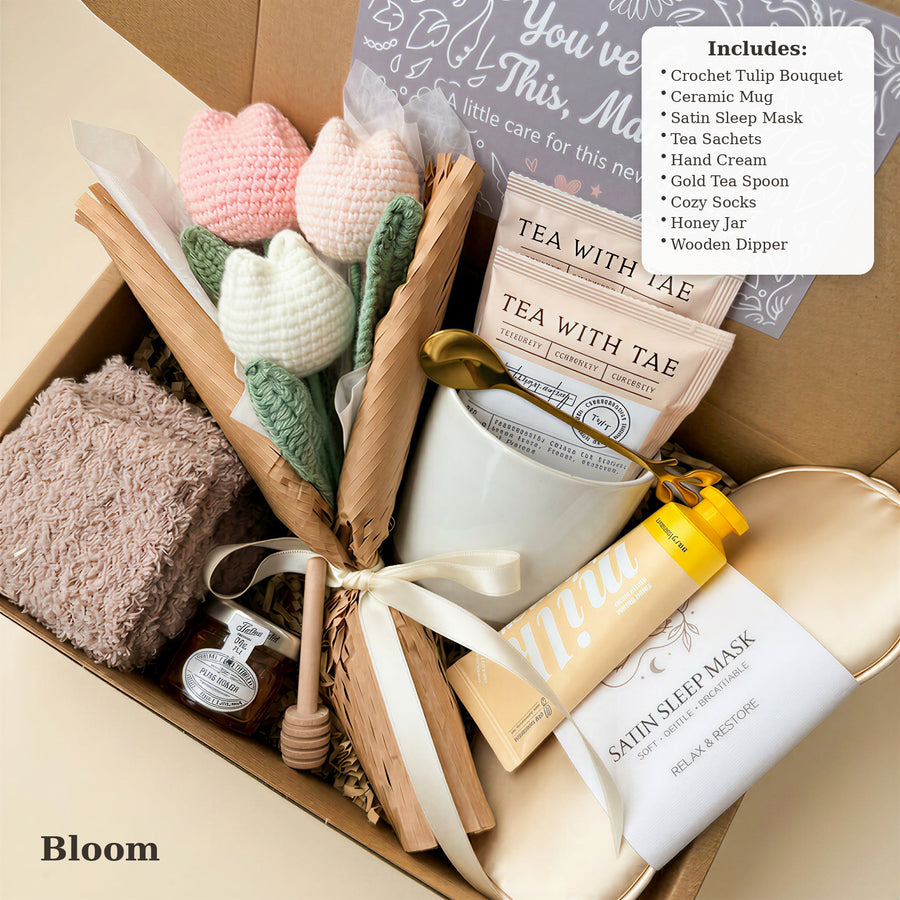Postpartum Care Package for New Mom — Bloom